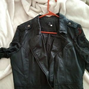 Pleather jacket